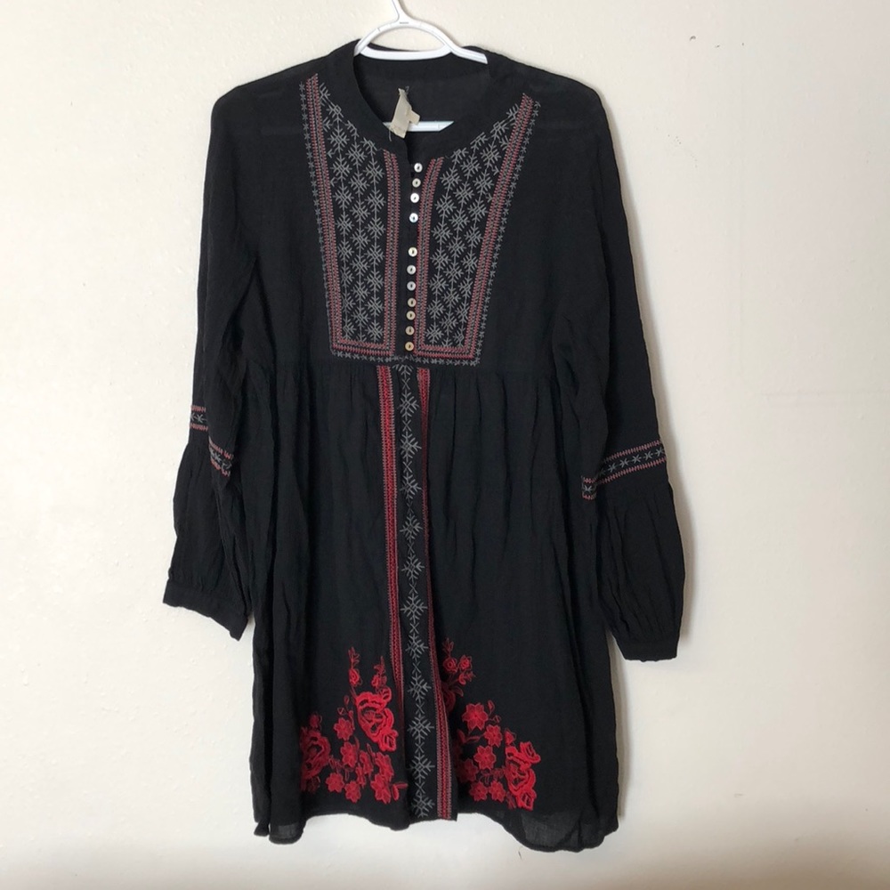 Floral Dress with sleeves